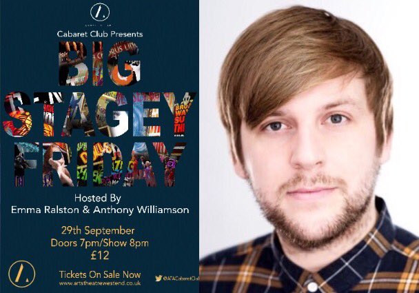ATACabaretClub's tweet photo. Also hosting is ANTHONY WILLIAMSON. Credits include EVITA, Joseph, Sound of Music, 12 Tenors, Crazy For You

Booking https://t.co/jjANNbDETG https://t.co/XMZ6CRfdAM