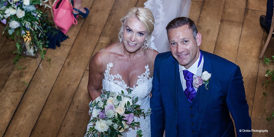 #REALWEDDING - Karen and Martin’s Shabby-Chic wedding at <a href="/BassmeadManor/">Bassmead Manor Barns</a>: wed-ven.co.uk/2wZLs9I #weddingwednesday #weddingideas