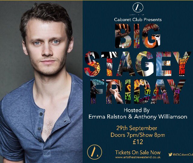 ATACabaretClub's tweet photo. Our 3rd guest is SHAUN McCoUrT! (@shaunmc1986 ) Credits include: The Railway Children, Joseph and WarHorse

Booking: https://t.co/jjANNbDETG https://t.co/2uwGe58xNm