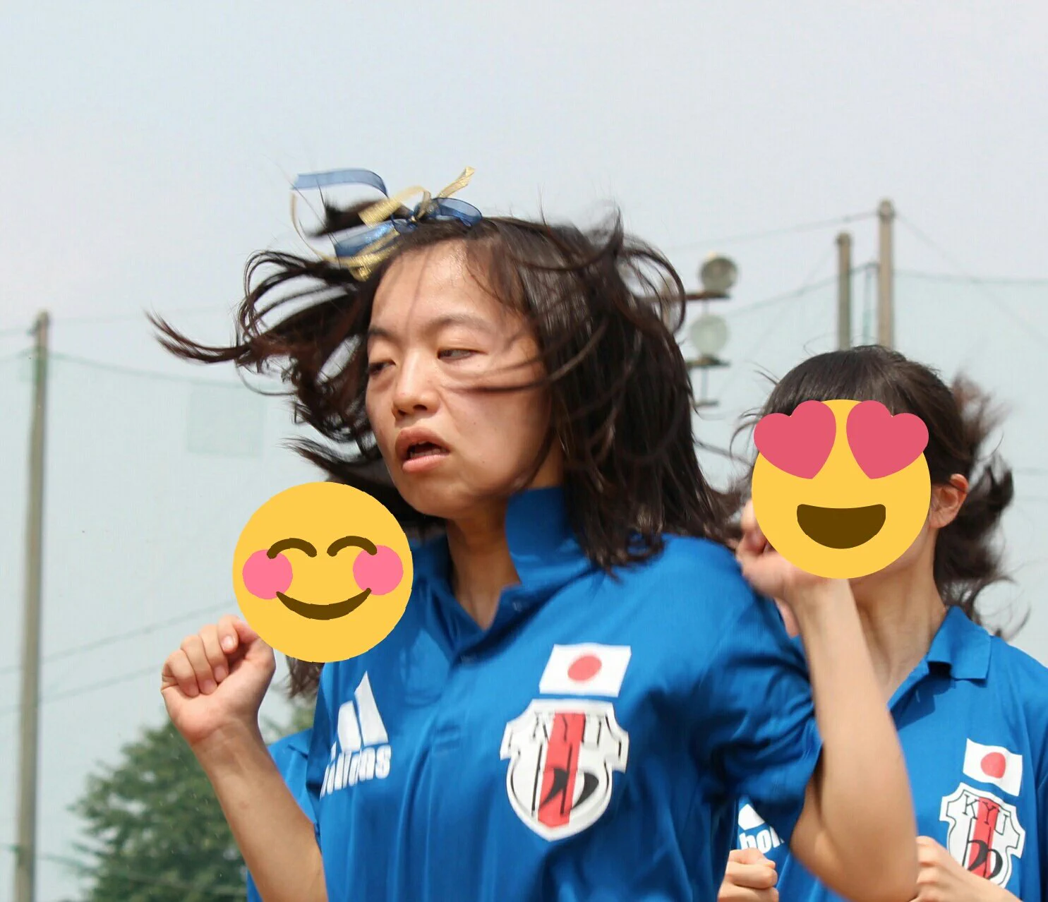 ギャップが可愛すぎるwwプリクラの時の私と大縄の時の私が違いすぎるww