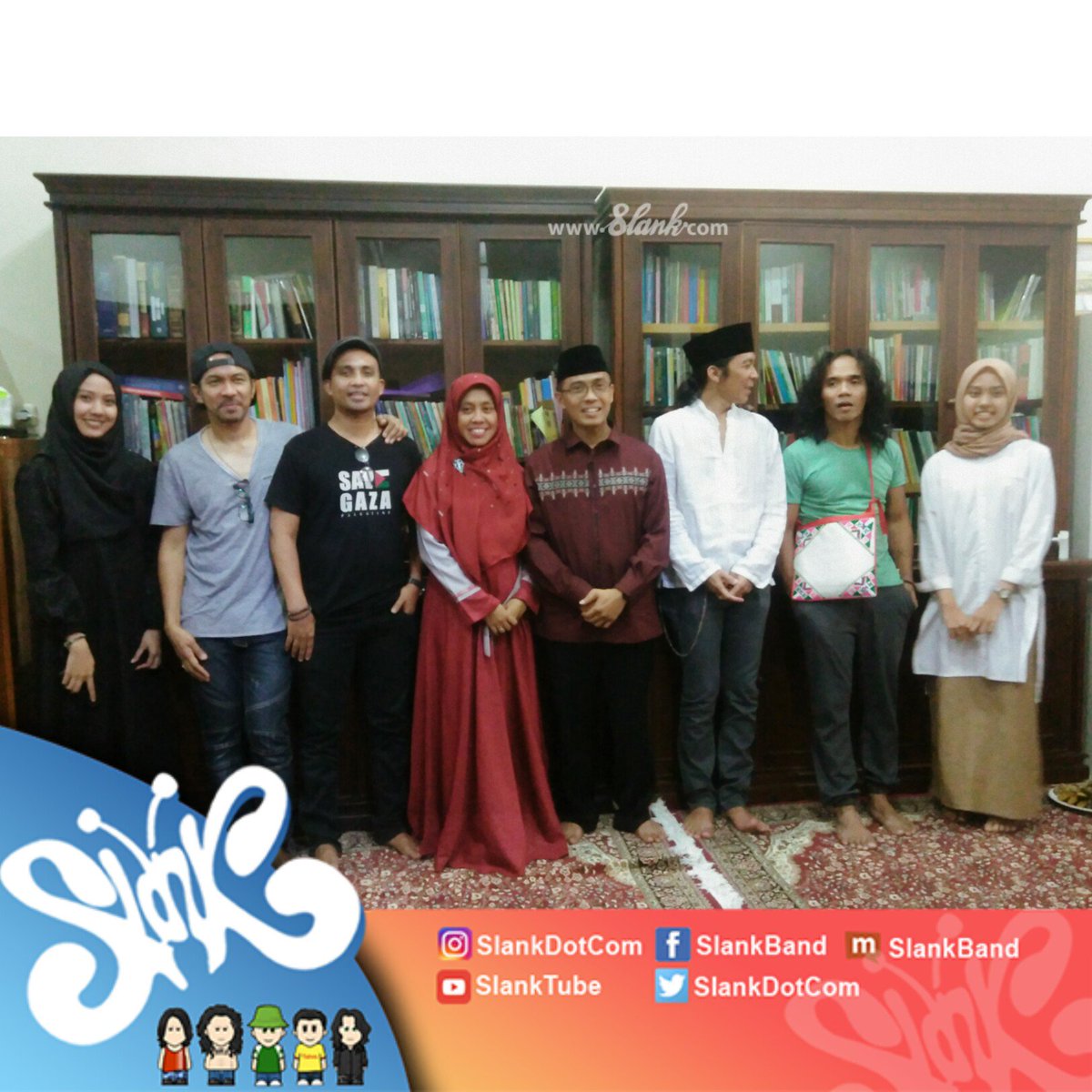 Slank tiba di pondok pesantren Darussalam Ciamis! Silaturahmi #MerajutKebangsaan bersama <a href="/AsiaPulpPaperID/">Asia Pulp & Paper ID</a>