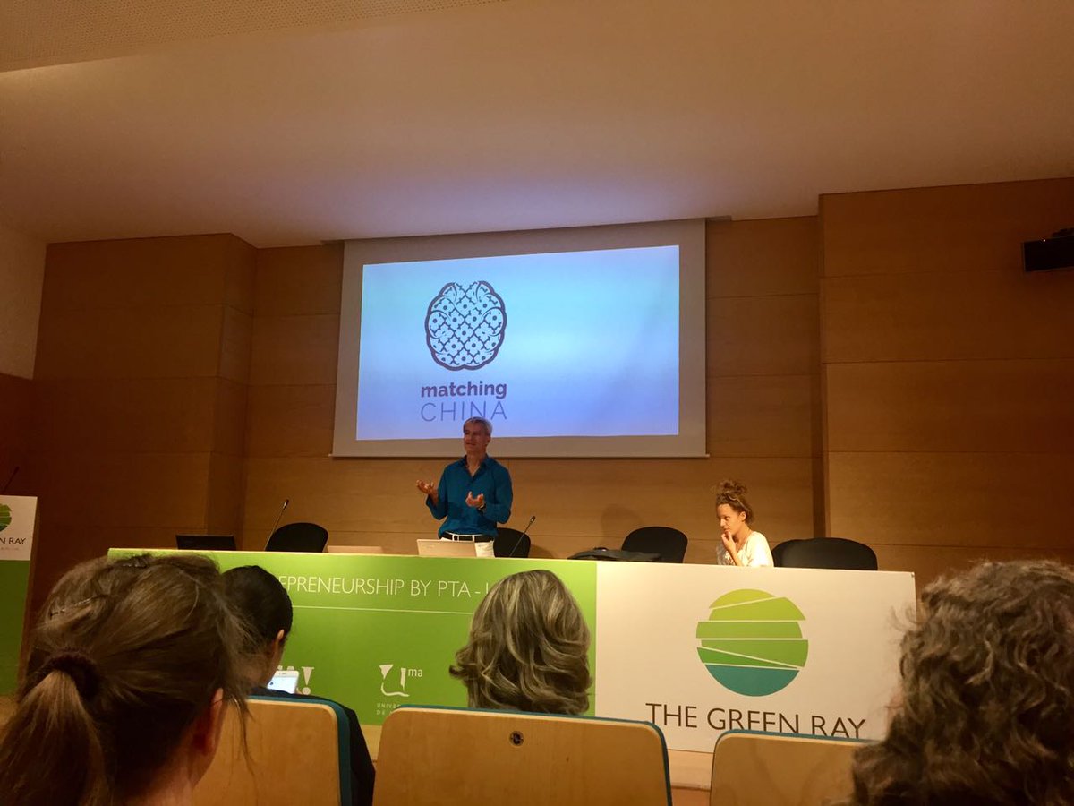 #MatchingChina now #live 
pay it here: matchingchina.org 
Presentation at <a href="/thegreen_ray/">The Green Ray</a> special thanks to #DAHSS17 and <a href="/airun72/">Nuria Rodríguez-Ortega</a>