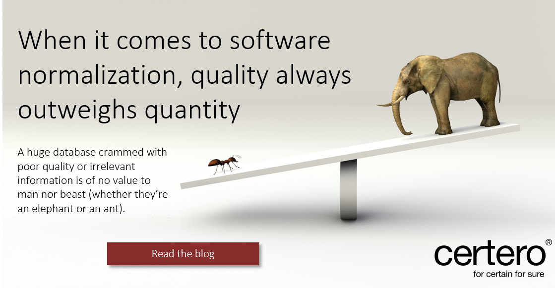 Certerosoftware's tweet image. Read the blog to find out the importance of quality over quantity when it comes to your #softwaredata ow.ly/sl2j30f7jWc