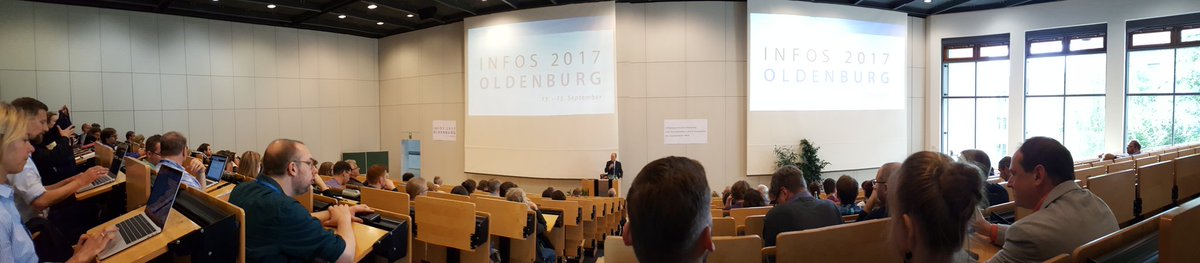 JuStHumboldt's tweet image. Los geht&apos;s.
#INFOS2017