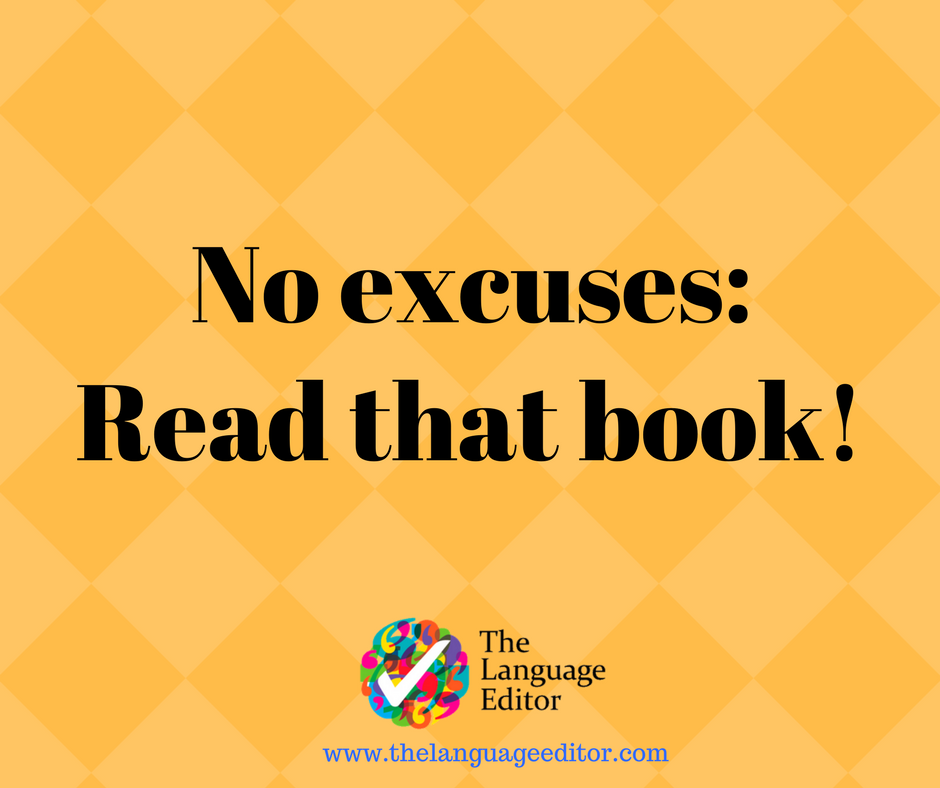 LanguageEditor's tweet photo. Launching our #NoExcuses series on social media. Hope you enjoy it. 
#Read #Books https://t.co/eVCy0R04JV