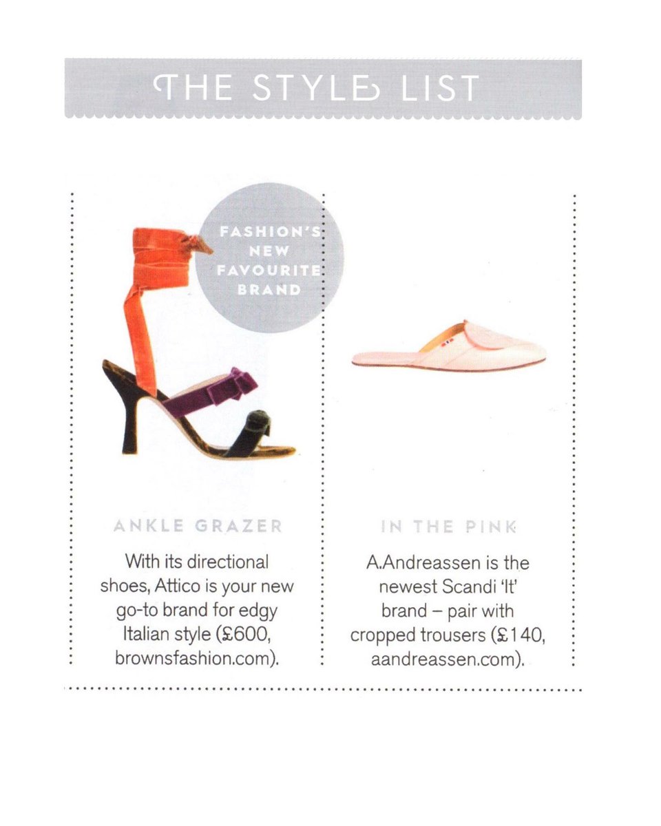 Style List featuring A. Andreassen
<a href="/AANDREASSEN_/">A.Andreassen</a> <a href="/StylistMagazine/">Stylist Magazine</a>