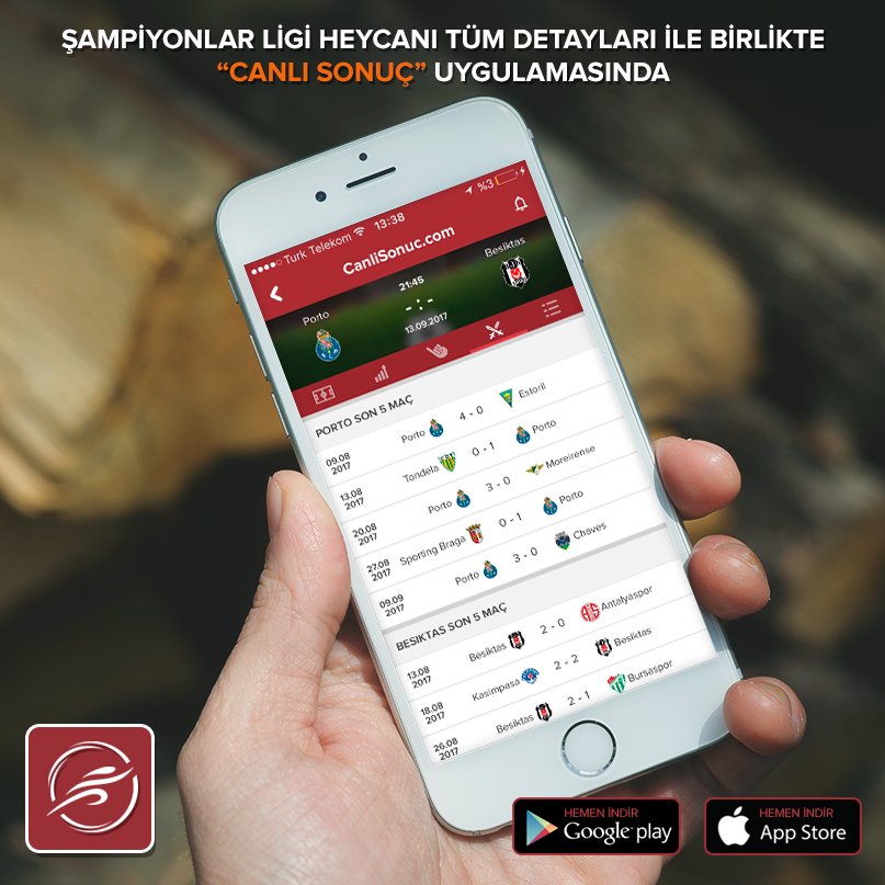 canlisonuccom's tweet photo. Şampiyonlar Ligi "Canlı Sonuç" uygulamasında. #CanlıSonuçİndiriyoruz

Android : https://t.co/vPbpcFXmsD

İphone :  https://t.co/FA7omvkujN https://t.co/hhL9LnpHdi