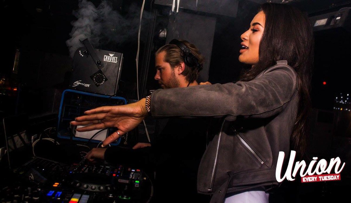 GarageABZ's tweet photo. We'd like to say a massive thank you to the lovely @MontanaRoseB for partying with us last night🍾💖✨ We hope you had a great night❕ https://t.co/JRTjyp38cK