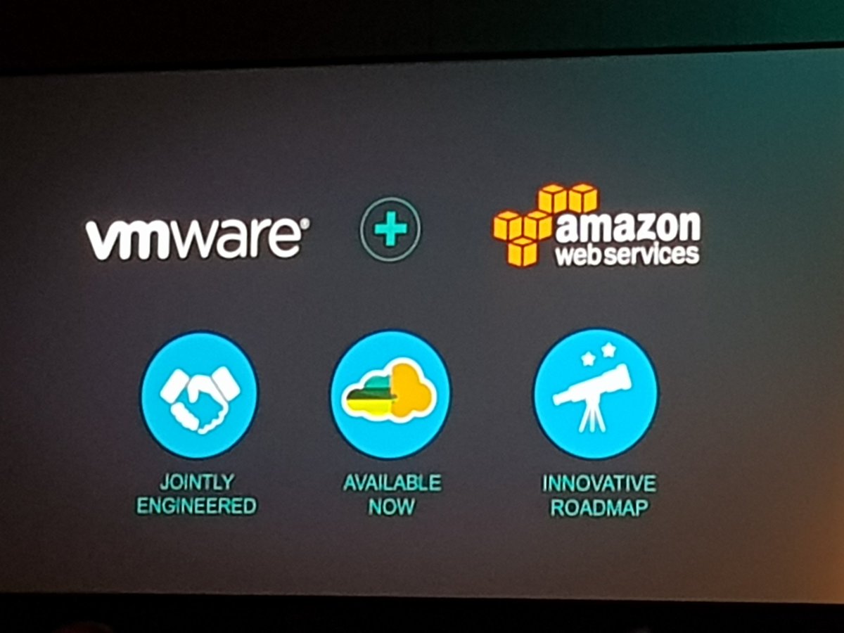 Teddy092's tweet image. London will be the second region to offer VMware Cloud on AWS in the 1st half of 2018. #VMworld2017 #vmcloud #AWS