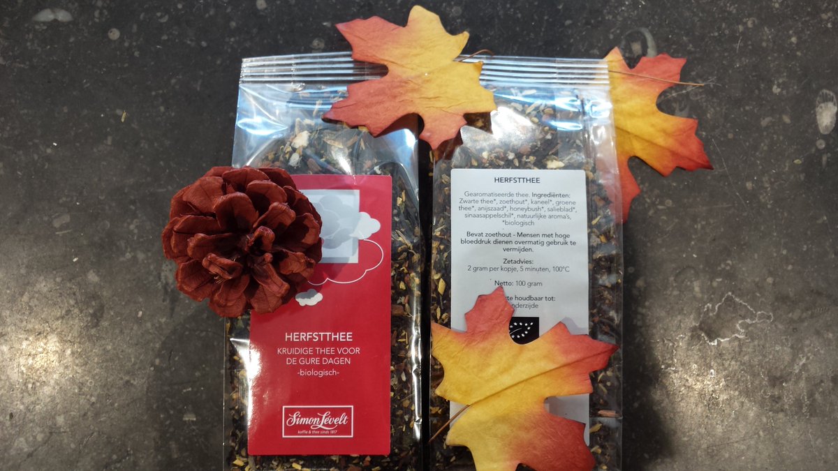 Simon_Levelt_N's tweet photo. #herfststorm daar hoort  natuurlijk deze heerlijke thee bij. https://t.co/85IRVJDZg9