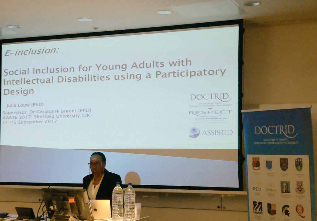 Julia Louw from <a href="/assistidcofund/">Assistid Programme</a> #AAATE2017 <a href="/doctrid/">Doctrid</a>