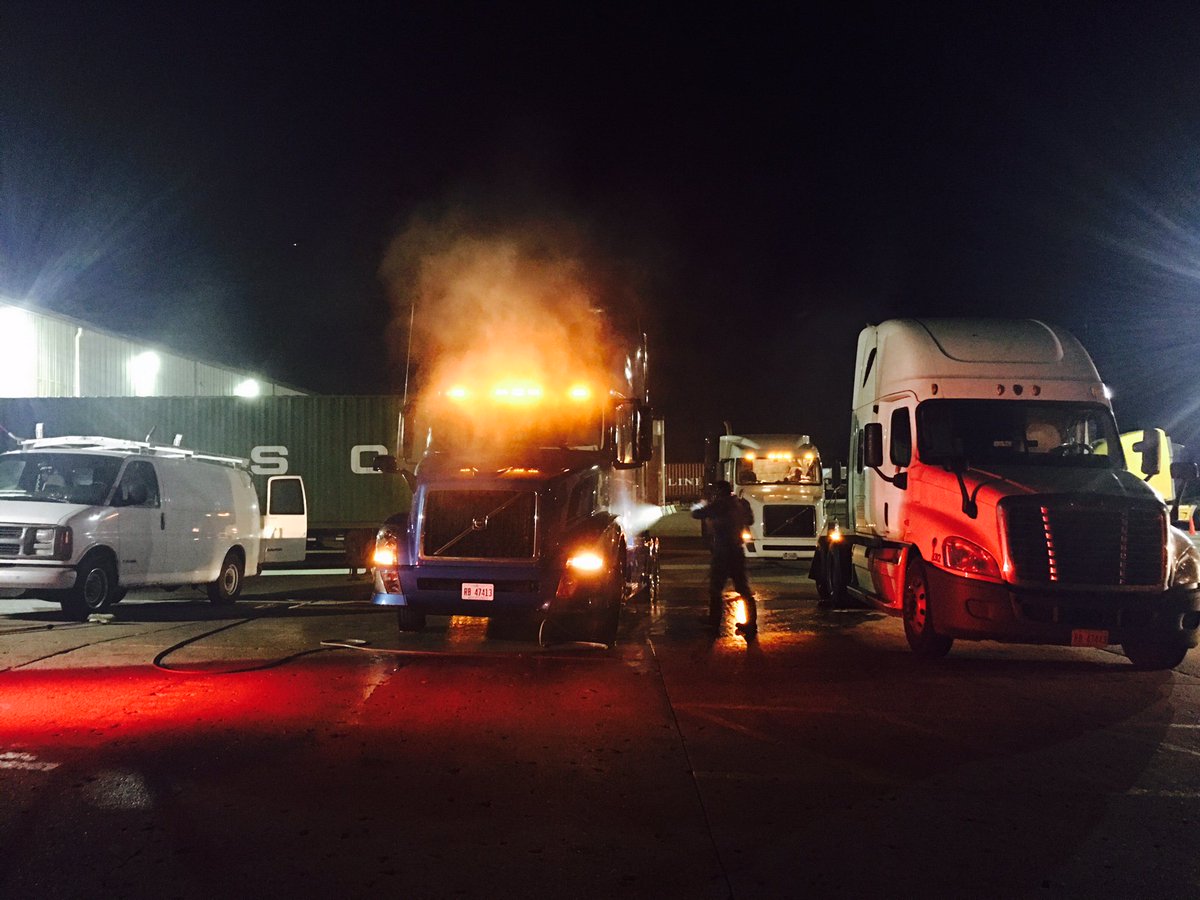 It's Drivers Appreciation Week and today is truck washing day!