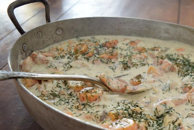 Recipay's tweet image. RECIPAY.COM - Blanquette aux deux saumons et au Tartare bit.ly/2w2us4X