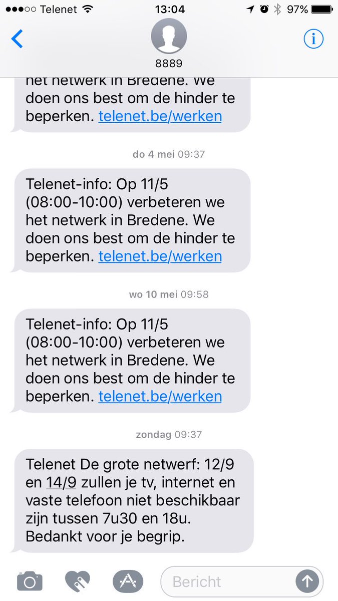 Ritchie_XD's tweet photo. Constant disconnected.. we zijn nochtans de 13de.. @Telenet #watisdit #compensatie https://t.co/f68HPhJDBw