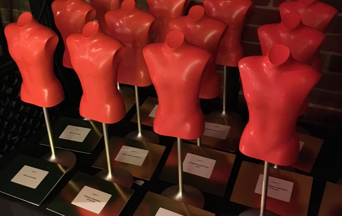 Drapers's tweet image. Ready for today&apos;s Drapers Independent Awards, celebrating the best in indie retailing. What do you think of our trophies? #DrapersIndies