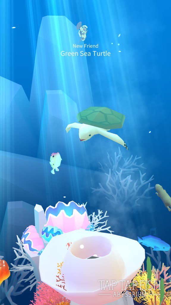 doritolirry's tweet photo. My Green Sea Turtle:) 
#taptapfish
Download: https://t.co/pOlppeYdic https://t.co/3tCMR6OqMJ