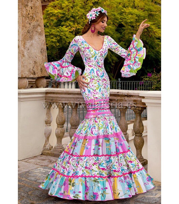 Šaty - Guadalupe-moda flamenca