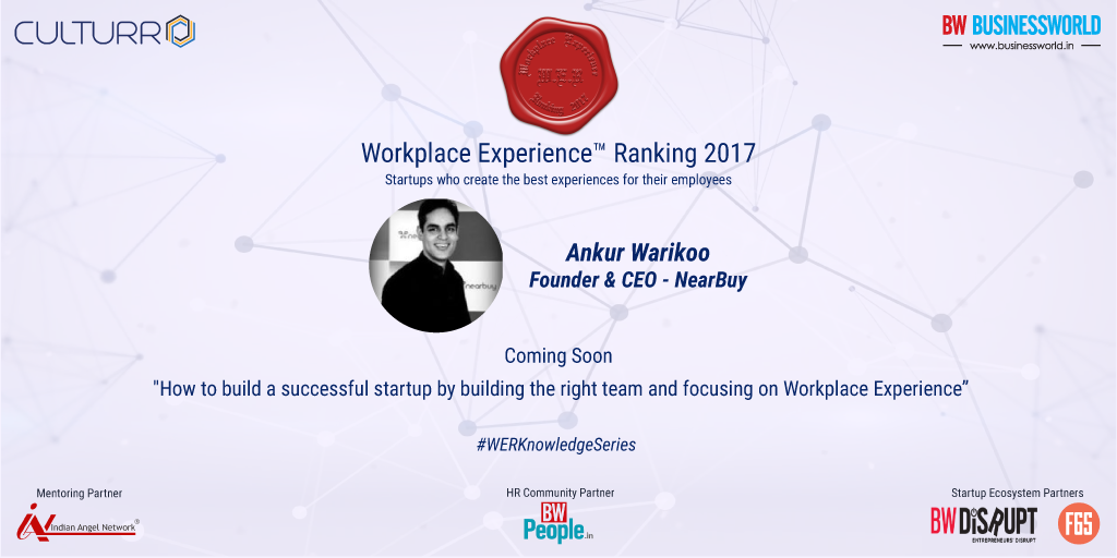 WER2O17's tweet photo. Watch out this space for insights from @warikoo on #WER17
#WERKnowledgeSeries @Sequoia_India @BWBusinessworld @BwDisrupt @BWPeopleIn https://t.co/GeWK5pfQf2