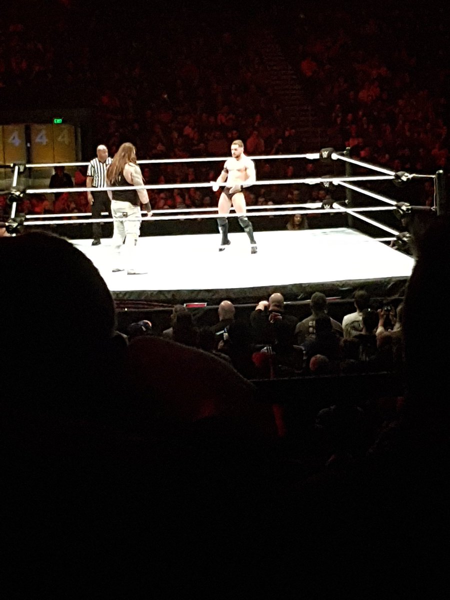 Tony_Elden's tweet photo. @FinnBalor @WWEBrayWyatt Best Match of the night #WWEChristchurch https://t.co/e95B4UFGFZ