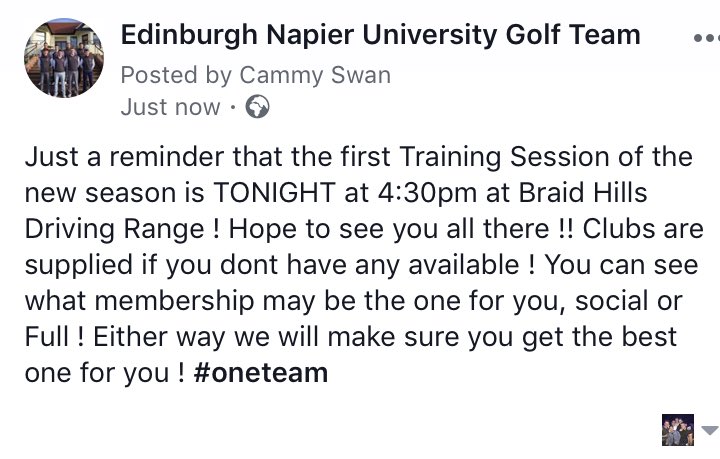 NapierGolf's tweet photo. 🙌🏽🙌🏽🙌🏽🙌🏽🙌🏽🙌🏽 #bethere #teamnapier https://t.co/jwpm6ZwLX1