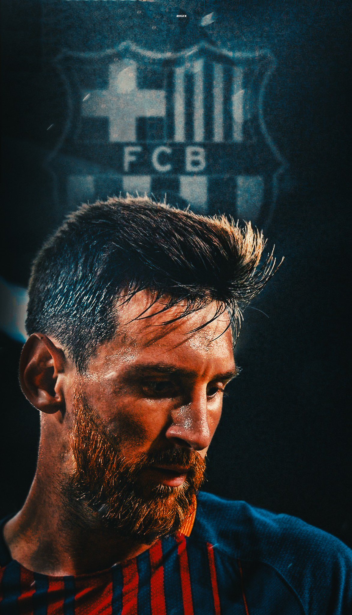 RHGFX on Twitter: "Leo Messi | Wallpaper | #UCL #messi # ...
