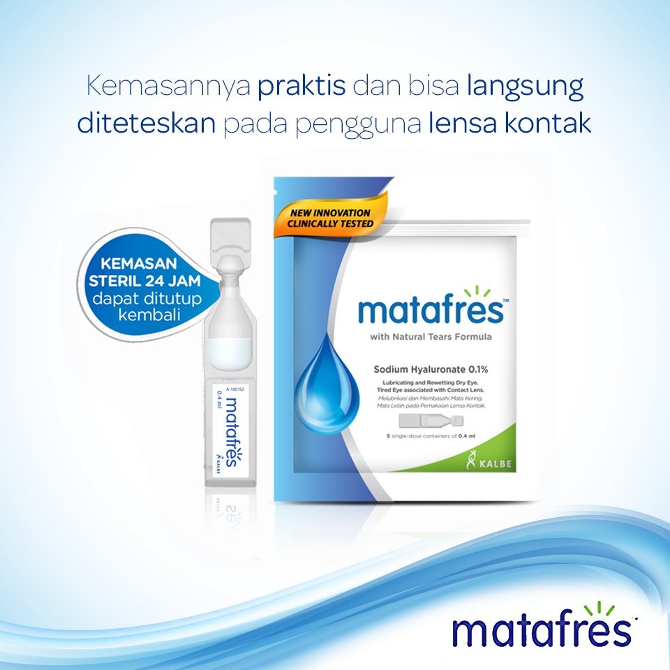 matafres's tweet photo. Pengguna lensa kontak biasanya akan mengalami mata kering. Nggak perlu khawatir! Sedia MataFres yang pas bagi pengguna lensa kontak. https://t.co/lTLc6LJjaQ