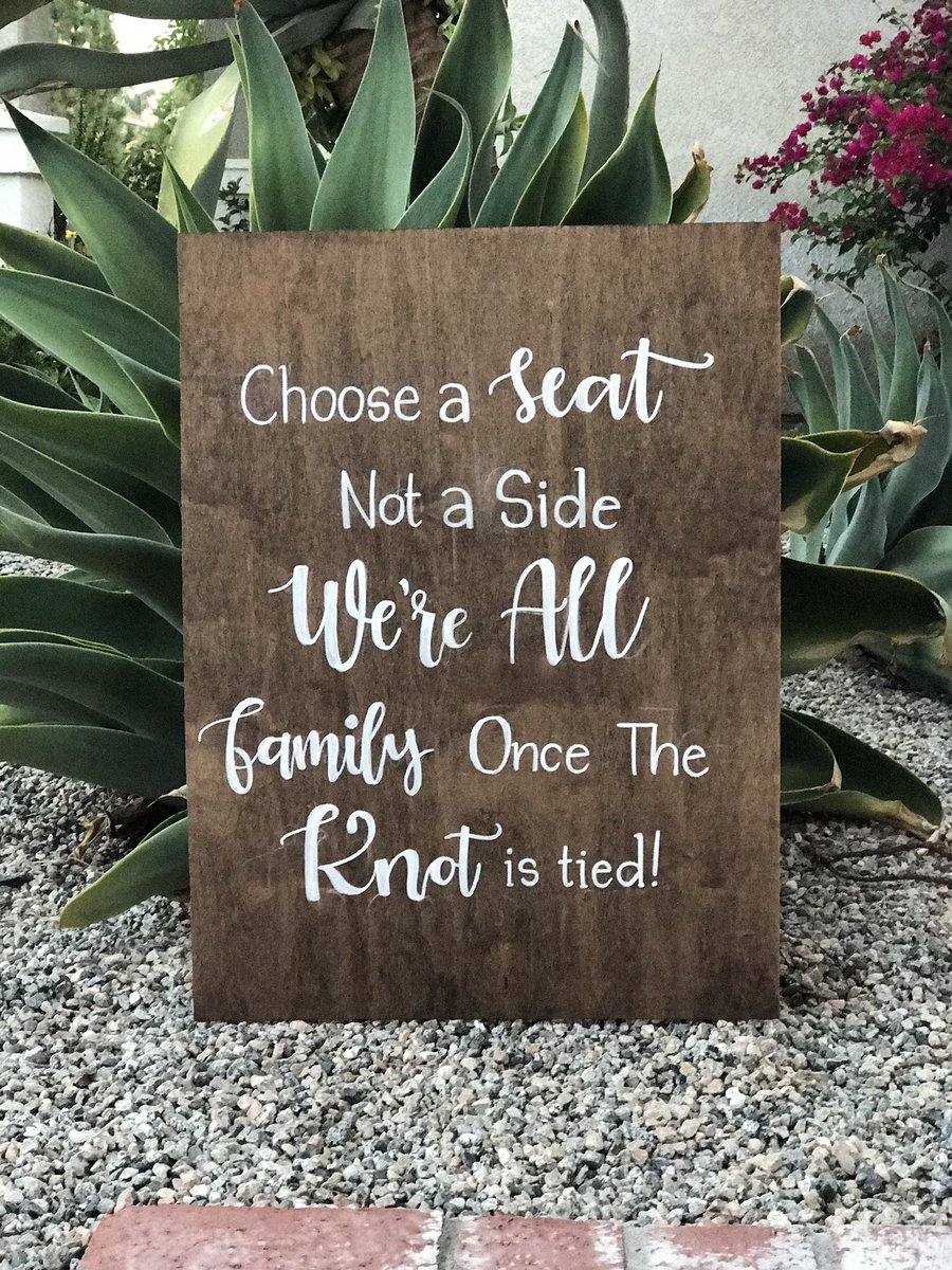 JTBLettering's tweet photo. #weddingwednesday #woodsignage https://t.co/wXAMQYdlvt