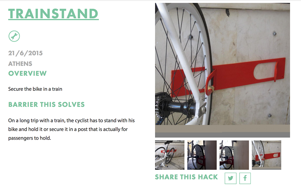 cyclehackathens's tweet photo. Hacks απο το Cyclehack Athens 2015🚲
Beachbum | MIA rack | Sweaty hills | Trainstand

Πάρε μέρος στο #CyclehackGR17
https://t.co/vCt86cuHTk https://t.co/nLeu87O2eU