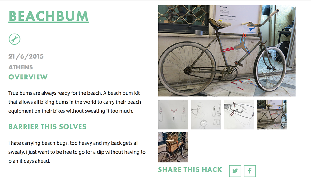 cyclehackathens's tweet photo. Hacks απο το Cyclehack Athens 2015🚲
Beachbum | MIA rack | Sweaty hills | Trainstand

Πάρε μέρος στο #CyclehackGR17
https://t.co/vCt86cuHTk https://t.co/nLeu87O2eU