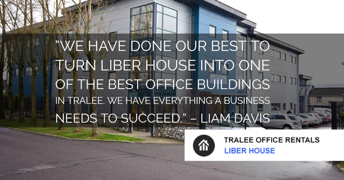 Liber House (@liberhouse123) on Twitter photo Know anyone looking for office space? #OfficeSpace #StartUp #Business #Tralee #Kerry Know anyone looking for office space? #OfficeSpace #StartUp #Business #Tralee #Kerry