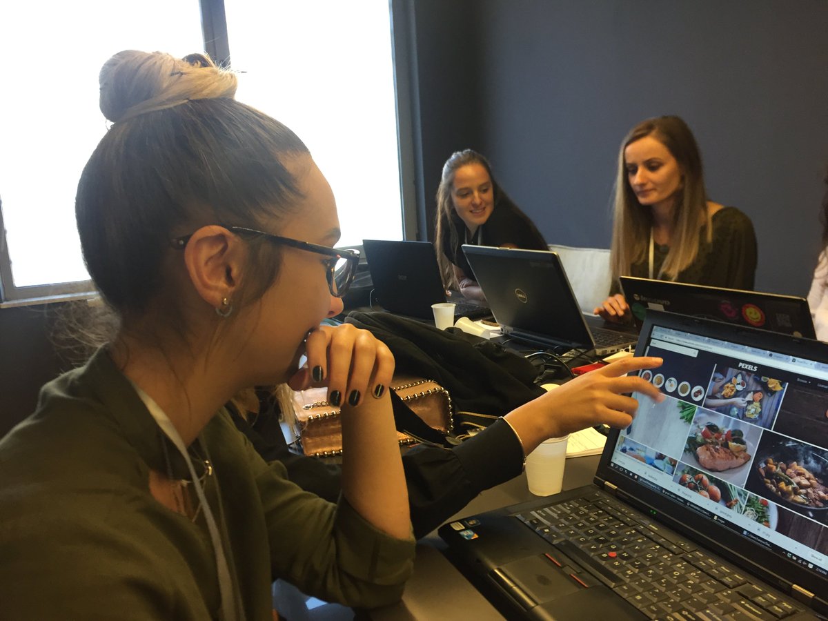 OpenDataKosovo's tweet image. The first round of #tech4policy ended successfully. A lot of #commitment was shown from young women to make a change to their #communities.