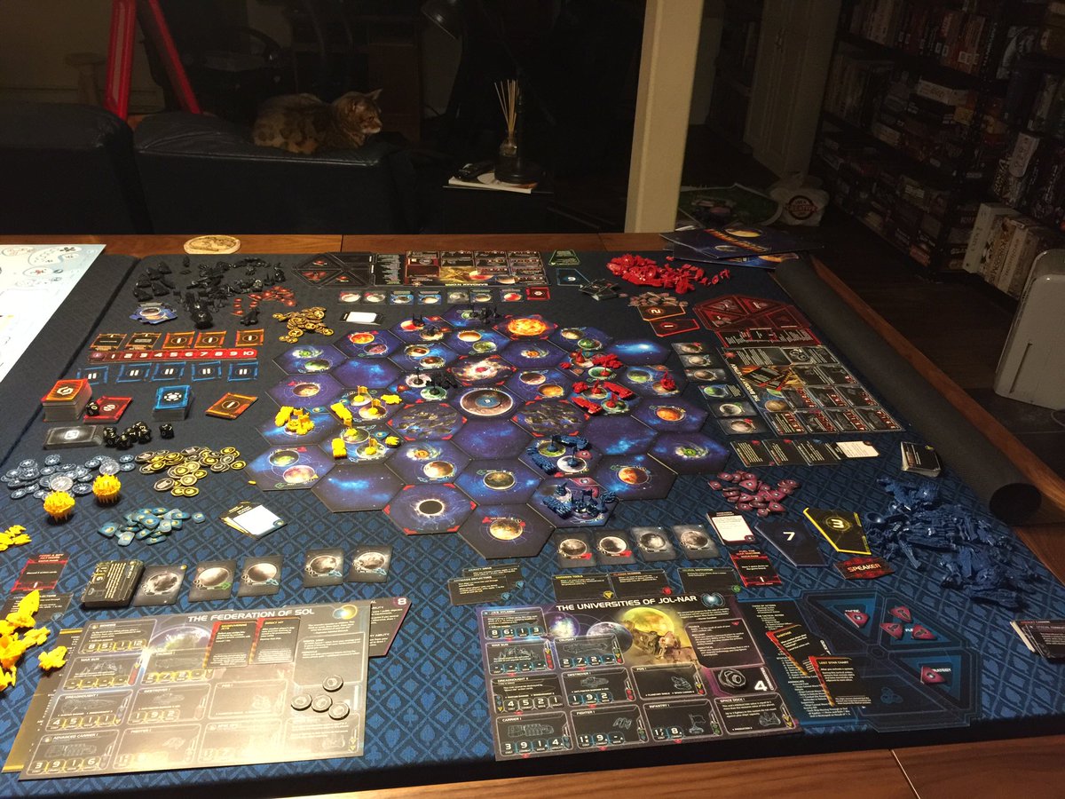 Professoros's tweet image. Time to play something epic! Gotta love the changes in TI4, thanks @FFGames