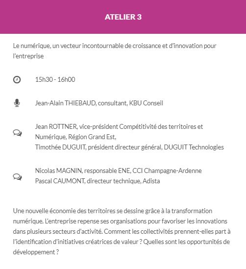 IDEAL_Co's tweet image. #Numérique, #vecteur de #dévpt pr l&apos;#entreprise en lien avec les #territoires ? @nicolmag @regiongrandest #THDIDEAL ow.ly/WZkK30eTSpn