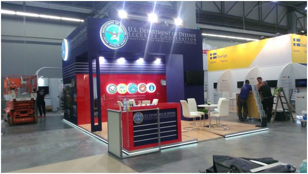 booth_construct's tweet image. Witness the magnificent design of the U.S Department Of Defence exhibit, Poland at MSPO. bit.ly/2kj8O7e! #event #eventprofs