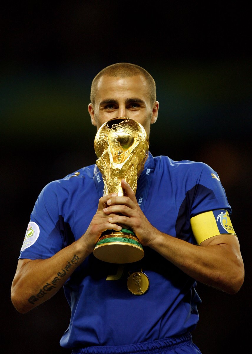 Happy 44th birthday to Fabio Cannavaro World Cup  Serie A  La Liga UEFA Cup   Domestic Cups Ballon d\Or
