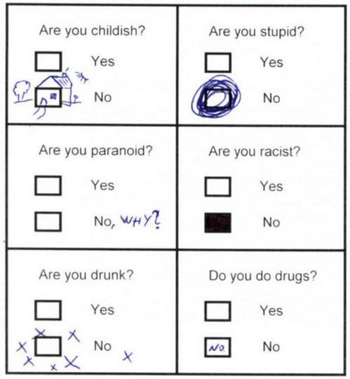 I think I passed the test