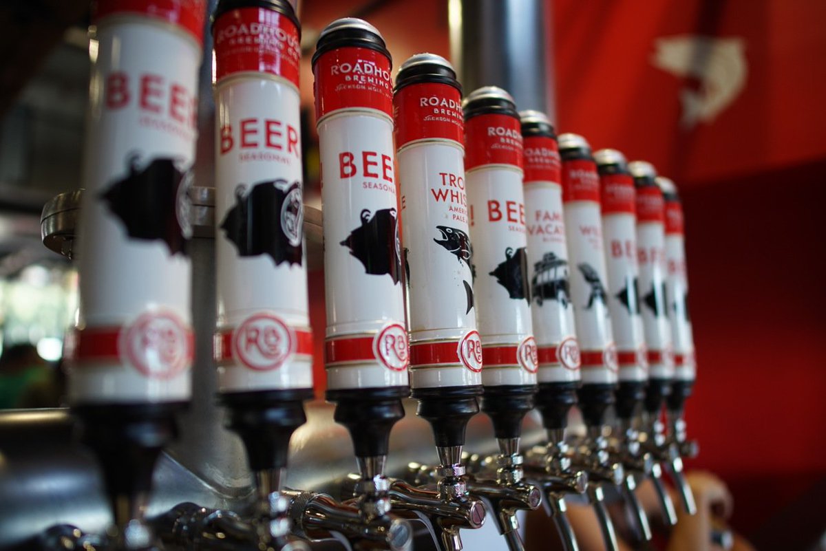 Our tasting room is officially open! Come in for a cold one, we're here nightly from 4-10pm. 1225 Gregory Lane #Craftbeer #JacksonHole