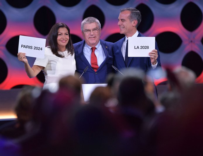ADSportwereld's tweet photo. De Olympische Spelen van 2024 vinden definitief plaats in Parijs, vier jaar later zijn de Zomerspelen in Los Angeles
https://t.co/IO1P4O4krH https://t.co/OU1yQ5AVtU
