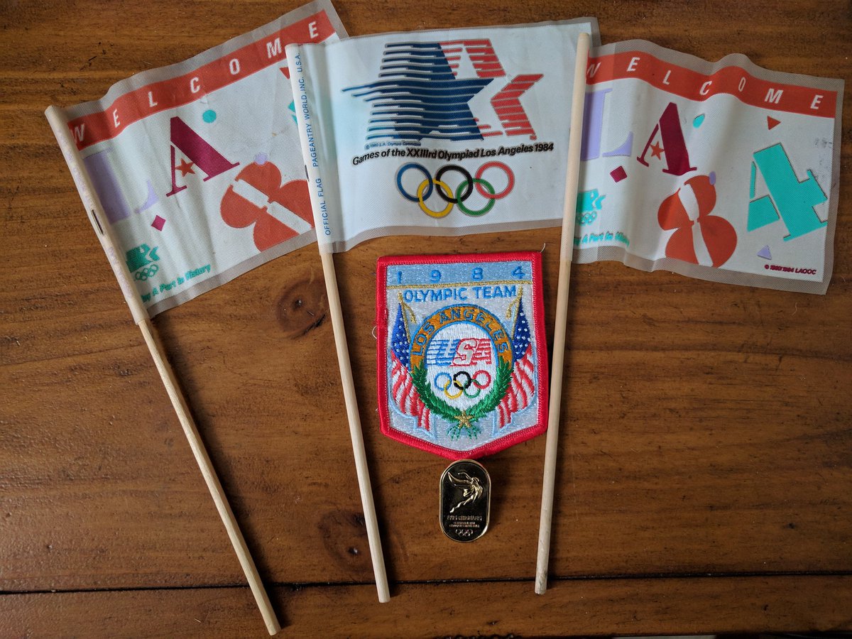 Los Angeles is hosting the Olympic &amp; Paralympic Games @LA2028 1932 to 1984 to 2028 #FollowTheSun #ILoveLA #SwagFrom'84 #IWas9YearsOld