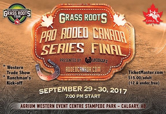 Ranchman's is proud to support the Grass Roots Rodeo on September 29 and 30! Buses running down at 6PM and back to Ranchman's at 9:30!