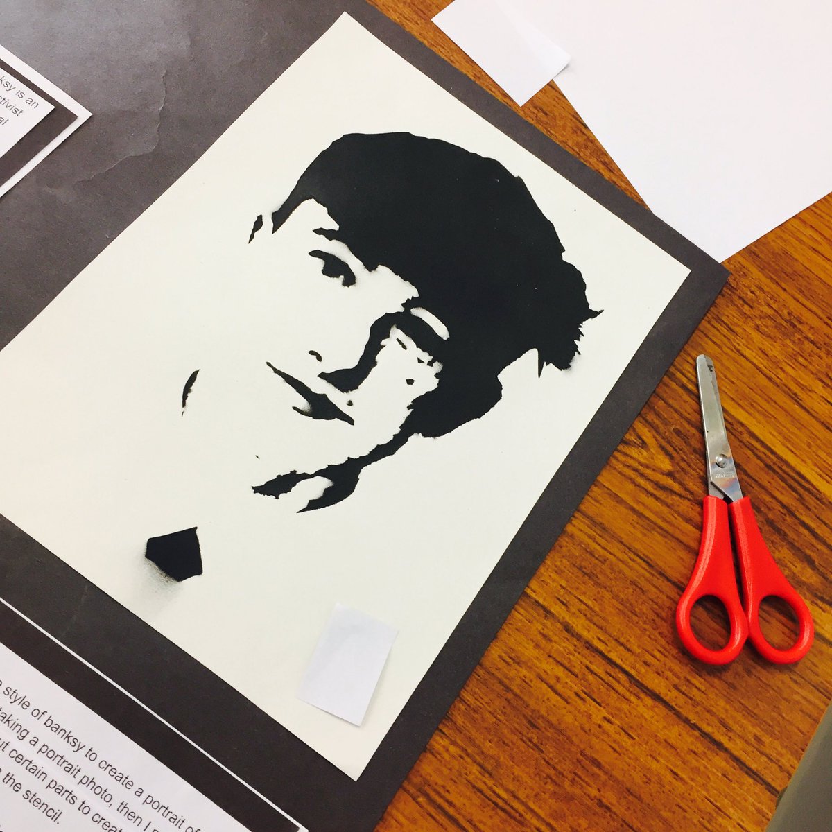 MrDBeesley's tweet photo. Outstanding work down in Art @StJuliansSchool Inspired by @thereaIbanksy Yr 11s showing dedication &amp; commitment to improving their work 👏🏻 https://t.co/oTMBJPoVmK