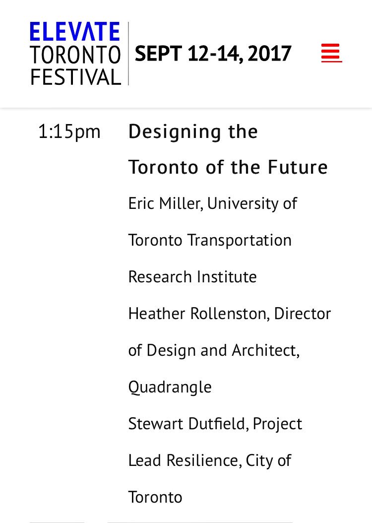 samplingculture's tweet photo. Here at #elevatetoronto for #elevatedesign @DanielsSpectrum to hear how Toronto can become more resilient, sustainable &amp; future oriented. https://t.co/LNkgA3wLp7