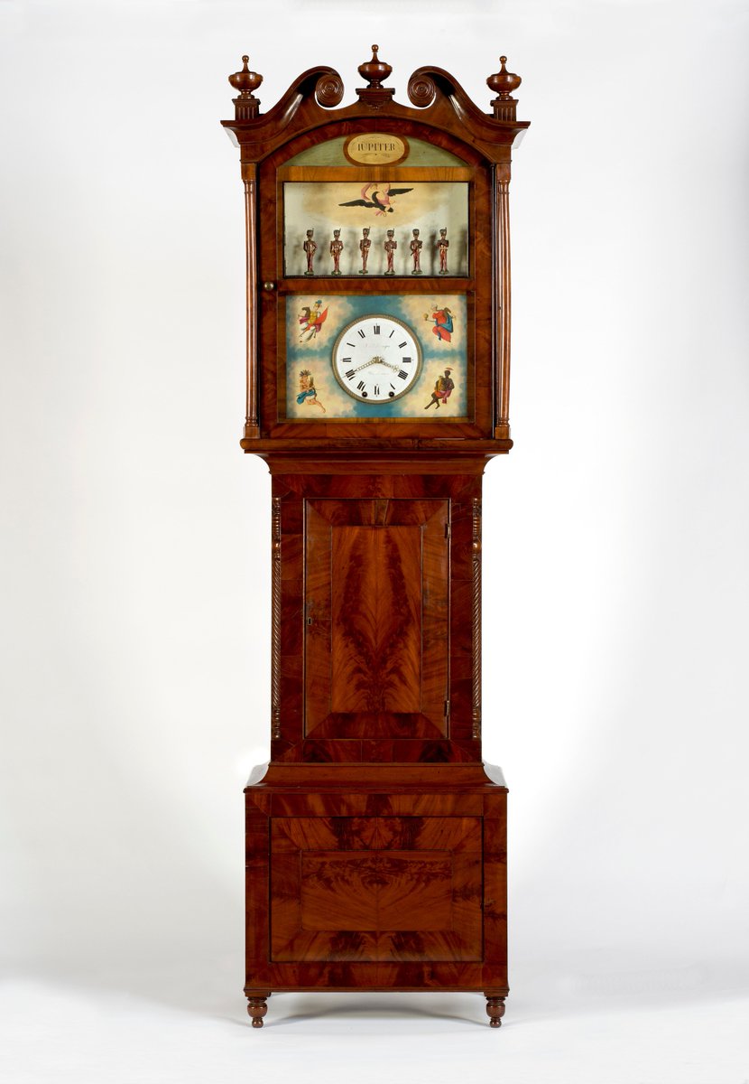 <a href="/Foxysbitsandbob/">Foxysbitsandbobs</a> @AskACurator Director of Collections/Exhibitions: Everybody loves our organ clock—especially when it is playing a tune! bit.ly/1Oq1CM6