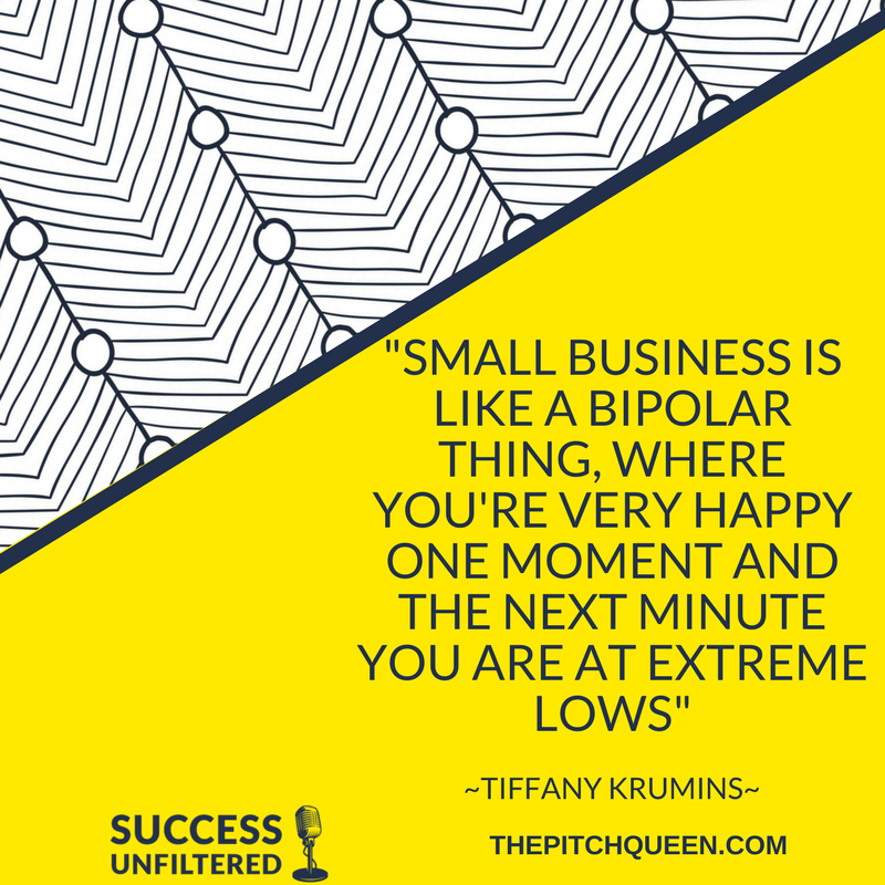thepitchqueen's tweet photo. Come ride the roller coaster of being an #entrepreneur with @tiffanykrumins on my #podcast #successunfiltered here: https://t.co/nHW97XTlrU https://t.co/xDTsaDXsxo
