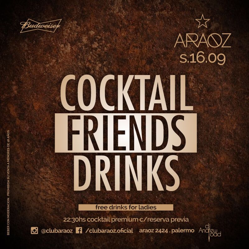 clubaraoz's tweet photo. Anda planificando tu finde !
#AraozEsFiesta
#CocktailPremium 🆓
#Disco
Consultas y reservas al 1561389643 https://t.co/lsJCRI0cTY