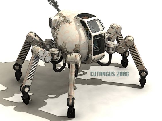 roboturret's tweet image. Шагающие волкеры... Такие хочу) с тремя сустава и на каждой лапе... Лучше четыре лапы, а не шесть... #roboturret #turret #турель