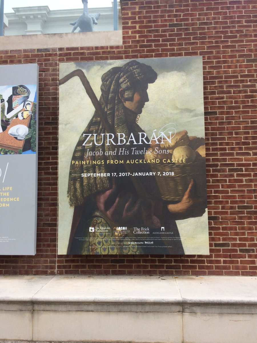This Sunday marks the date the Zurbaràns will be exhibited at the@MeadowsMuseum in Dallas! #ZurbarànsOnTour