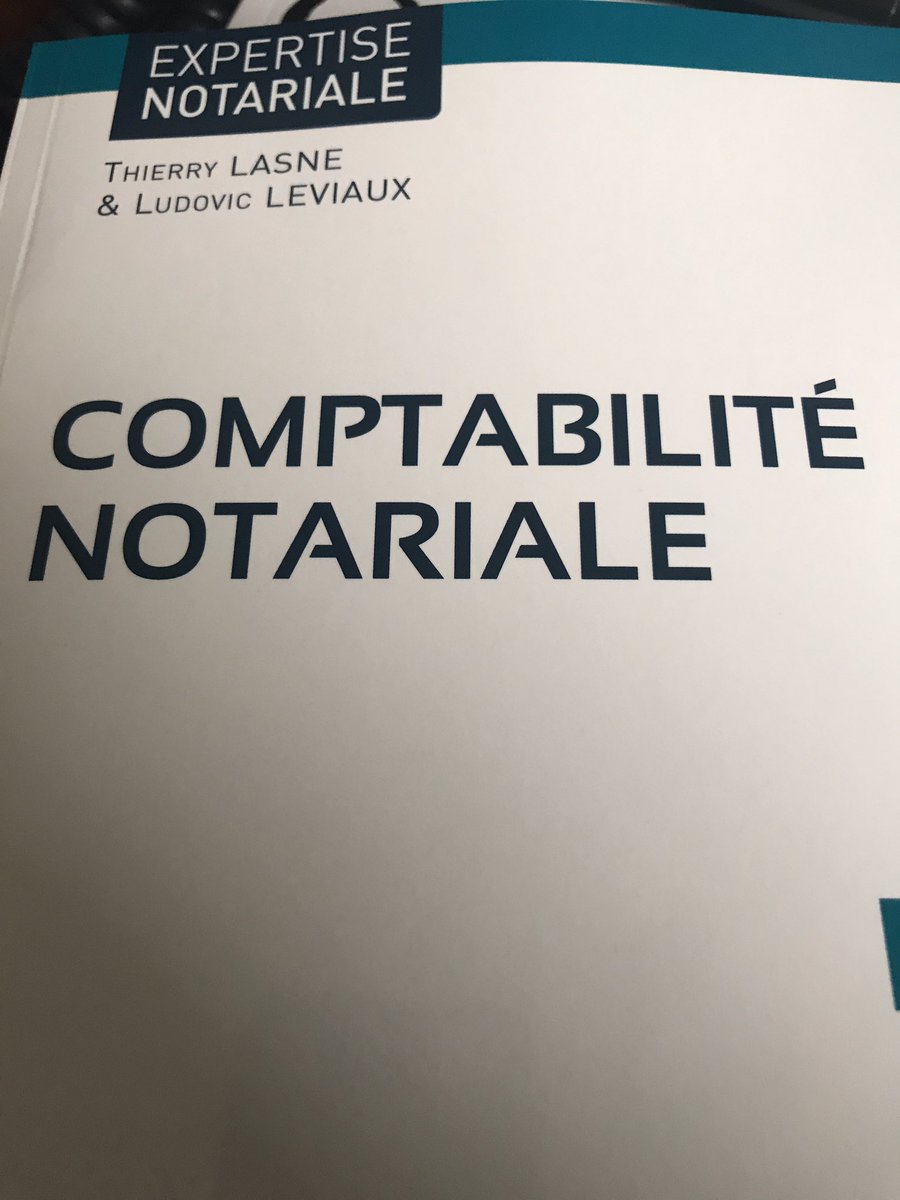 emmafil's tweet image. 2ème édition de l'ouvrage de référence en comptabilité notariale dès dimanche sur le stand @Defrenois du congrès des notaires à Lille.