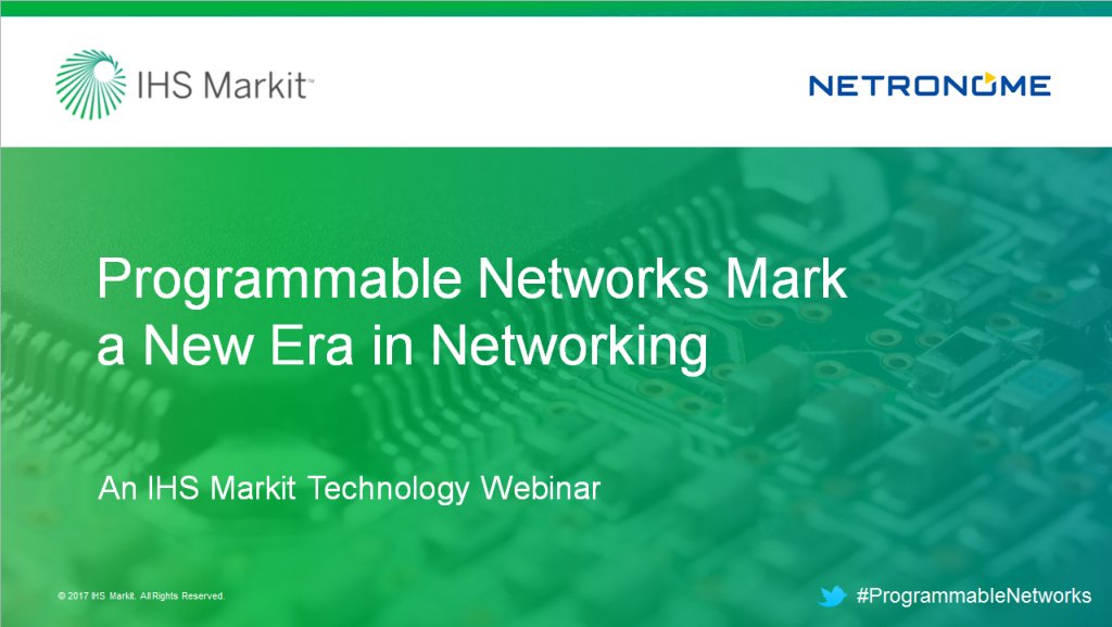 ihs4techevents's tweet image. LIVE in 30 min: join analyst @cliffgrossner & @Netronome for a deep dive into #programmablenetworks - ihsmark.it/Od6q30ehPuG.