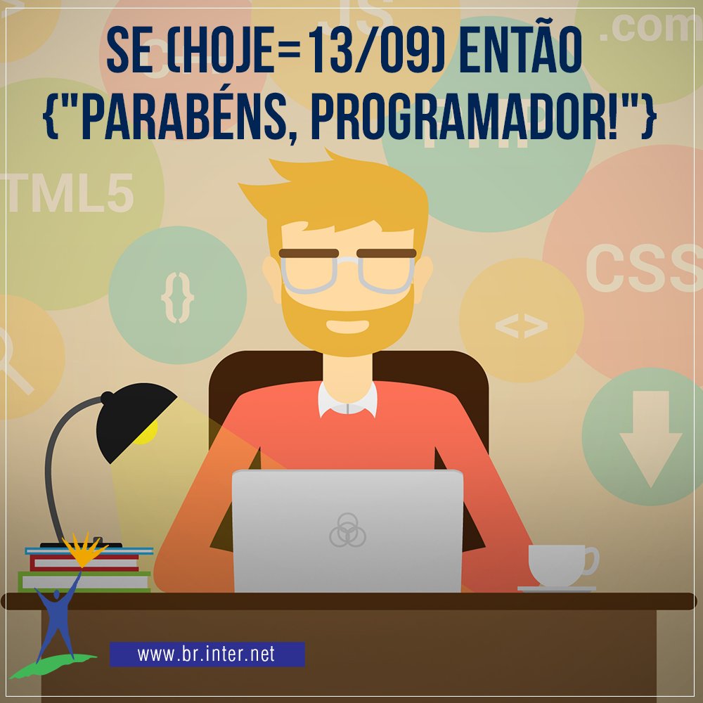 Inter_Digital's tweet image. Parabéns a todXs Xs programadorXs pelo seu dia! #internet #interdotnet #inter.net #hospedagem #desenvolvimento #programador #tecnologia